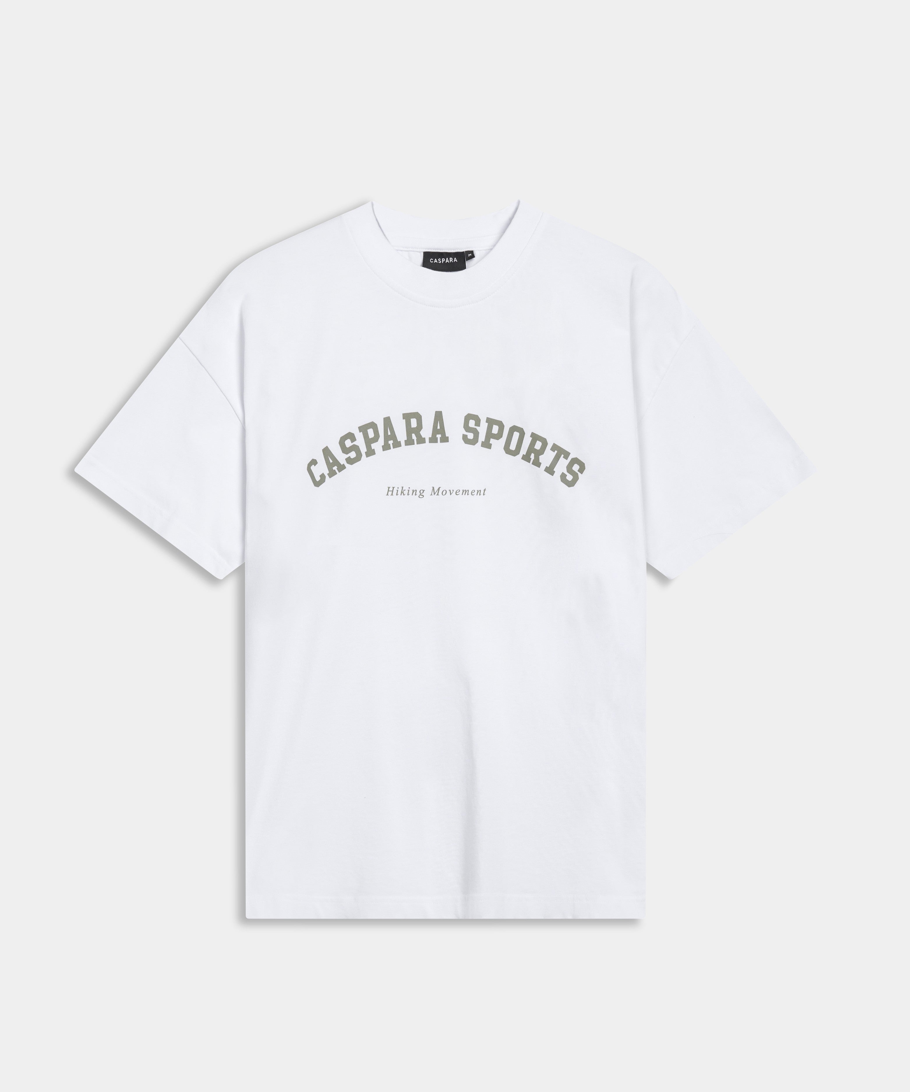 M. CS Tee - White w. olive